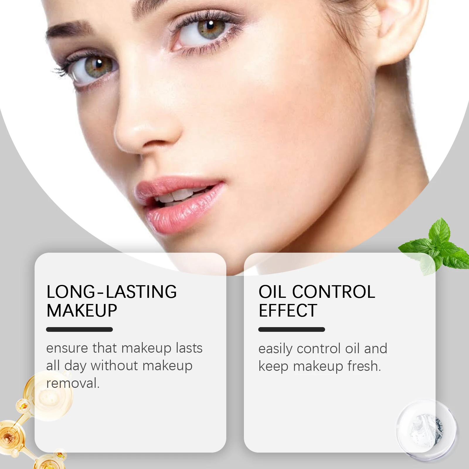 EELHOE 30ml Make-up Setting Spray Blijvend Hydraterend Anti-droogheid Quick Fixer Natuurlijke afwerking Verfrissen Make-up Slot voor alle huid