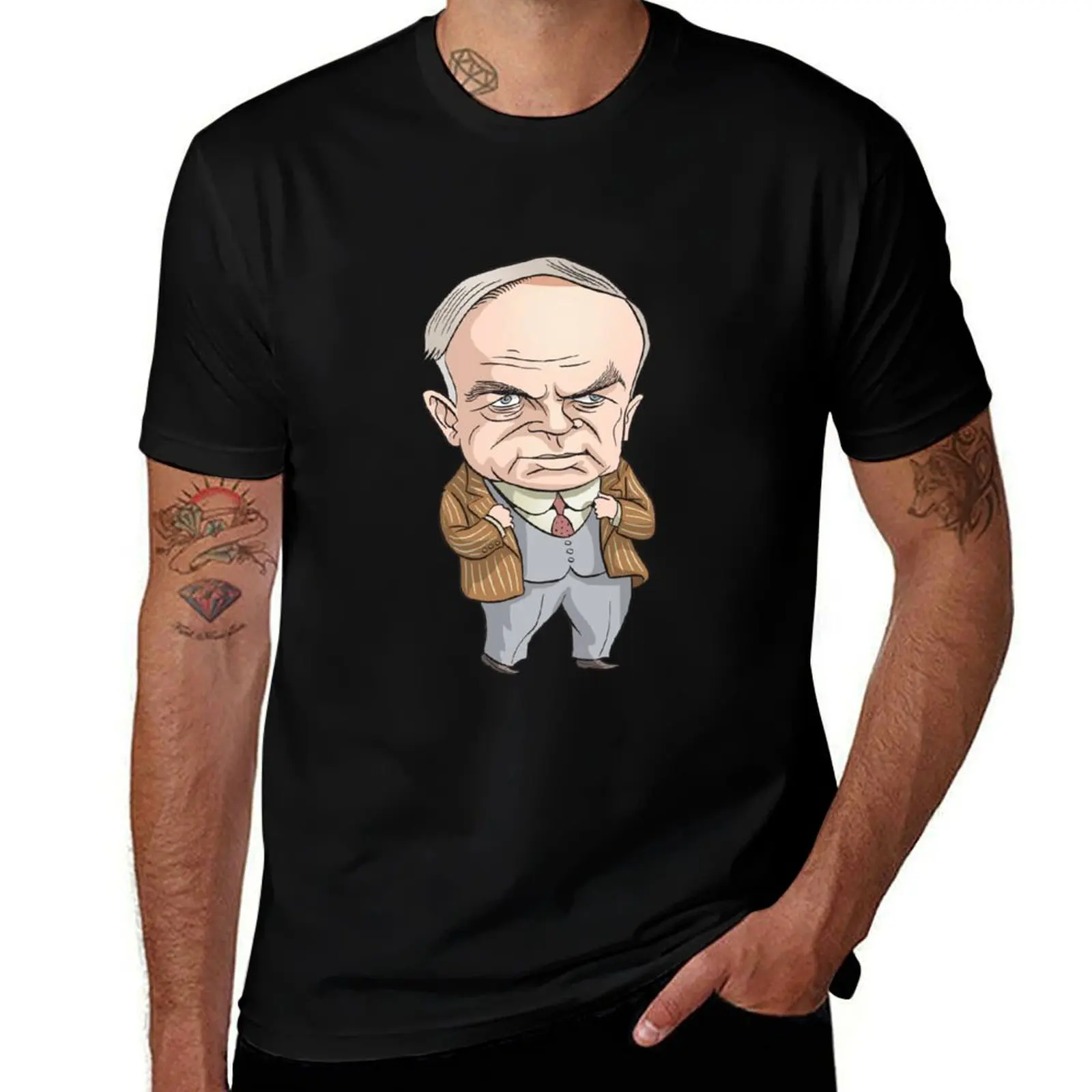 William Lyon MacKenzie King T-Shirt anime stuff new edition vintage anime shirt T-shirts for men cotton