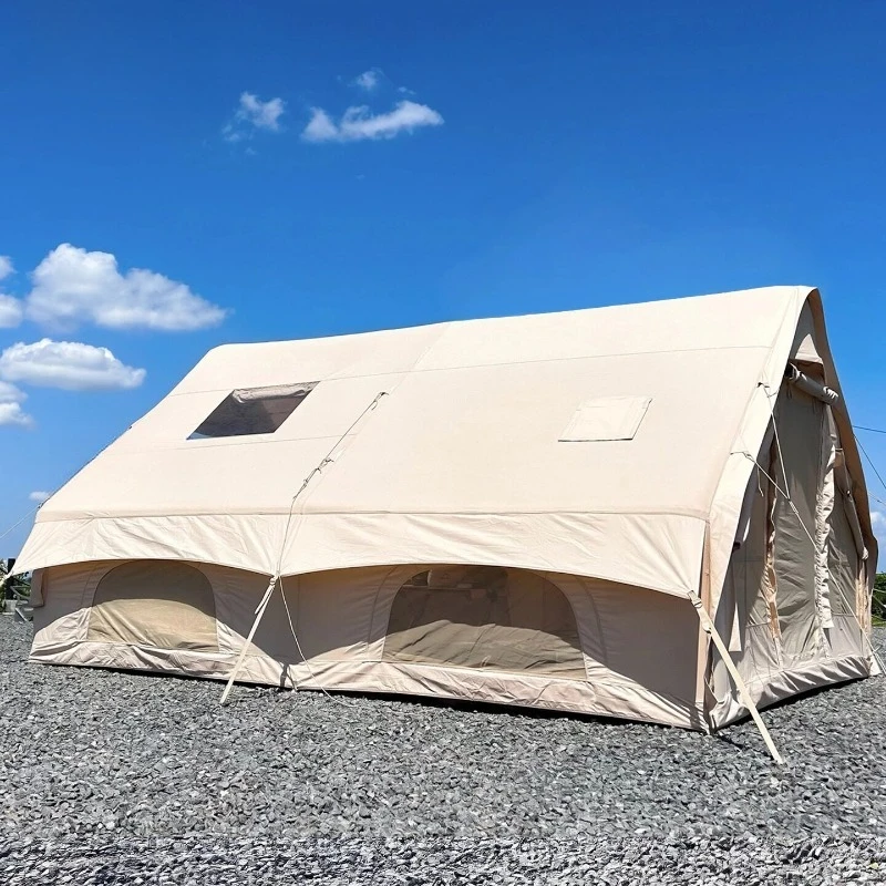 Four Seasons Cotton Tent Roof Belt Expansion Foyer Inflatable Tent