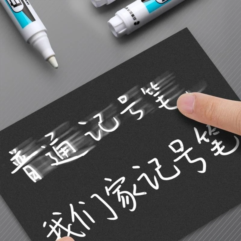 Canetas 4x canetas impermeabilizadas marcadores marcadores permanentes à base óleo Marcadores para