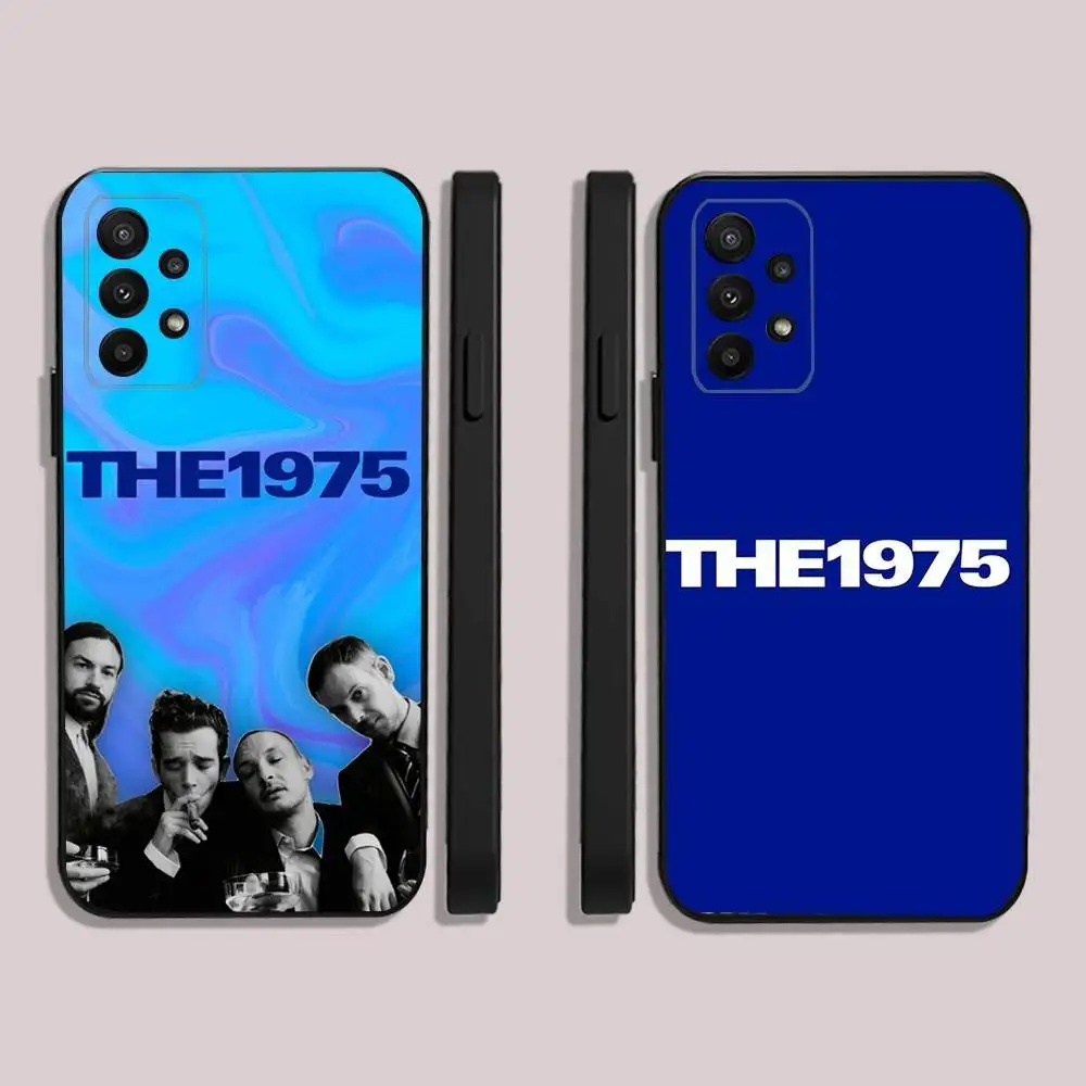 

The 1975 Band Phone Case For Samsung S25,23,22,30,24,10,9,Ultra,Plus,Lite,FE,5G Black Soft Case
