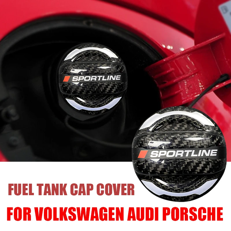 

Carbon Fiber Fuel Tank Cap For Volkswagen VW Golf 6 GTI R MK6 GTI Beetle Sicrocco Passat CC Tiguan T-ROC T-Cross Arteon Touareg