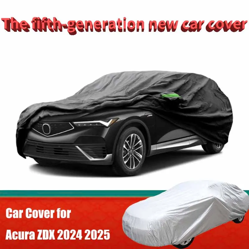 

Car Covers Custom Fit for Acura ZDX 2024 2025 Waterproof All Weather for Automobiles Rain Snow Sun Protector Indoor Outdoor