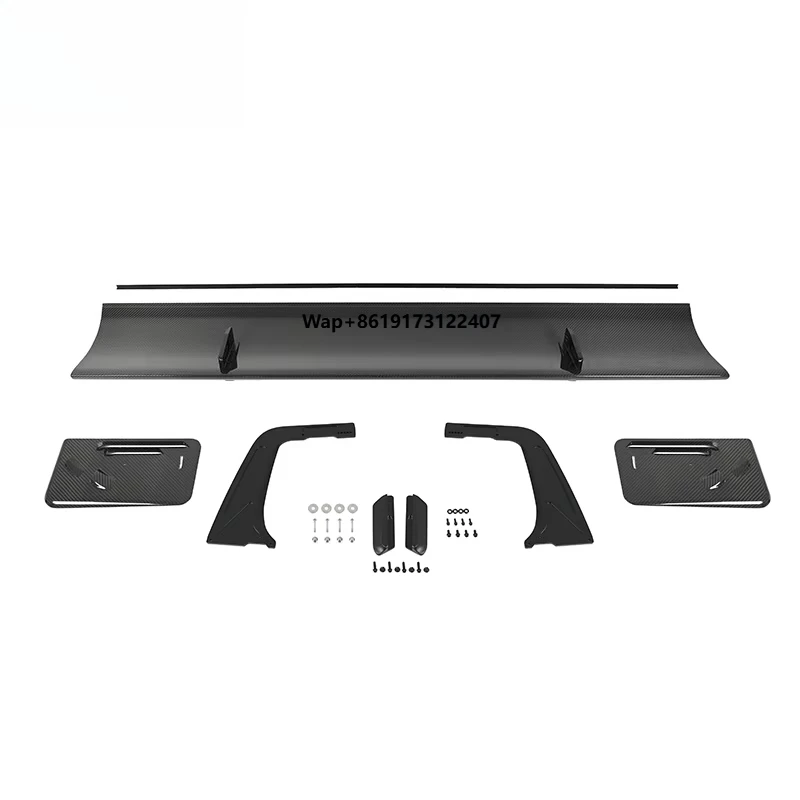 

High Quality Rear Spoiler V1 Style Dry Carbon Fiber Fixed Wing Spoiler Car Modification Spoiler for M2 M3 M4 G87 G80 G82