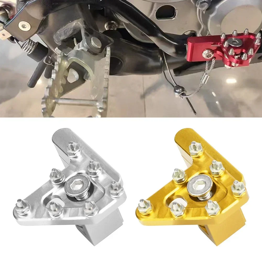 Motorcycle Folding Brake Head Accessories for Ktm Kawasaki Suzuki Motocross Rear Brake Lever Pedal Pedal Head Aluminum Alloy