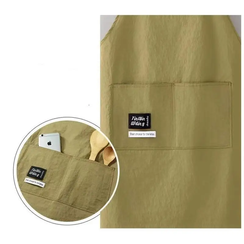 Professional Chef Aprons, Lightweight and Durable, Anti-Stain Adult Waist Aprons for Home and Restaurant Use