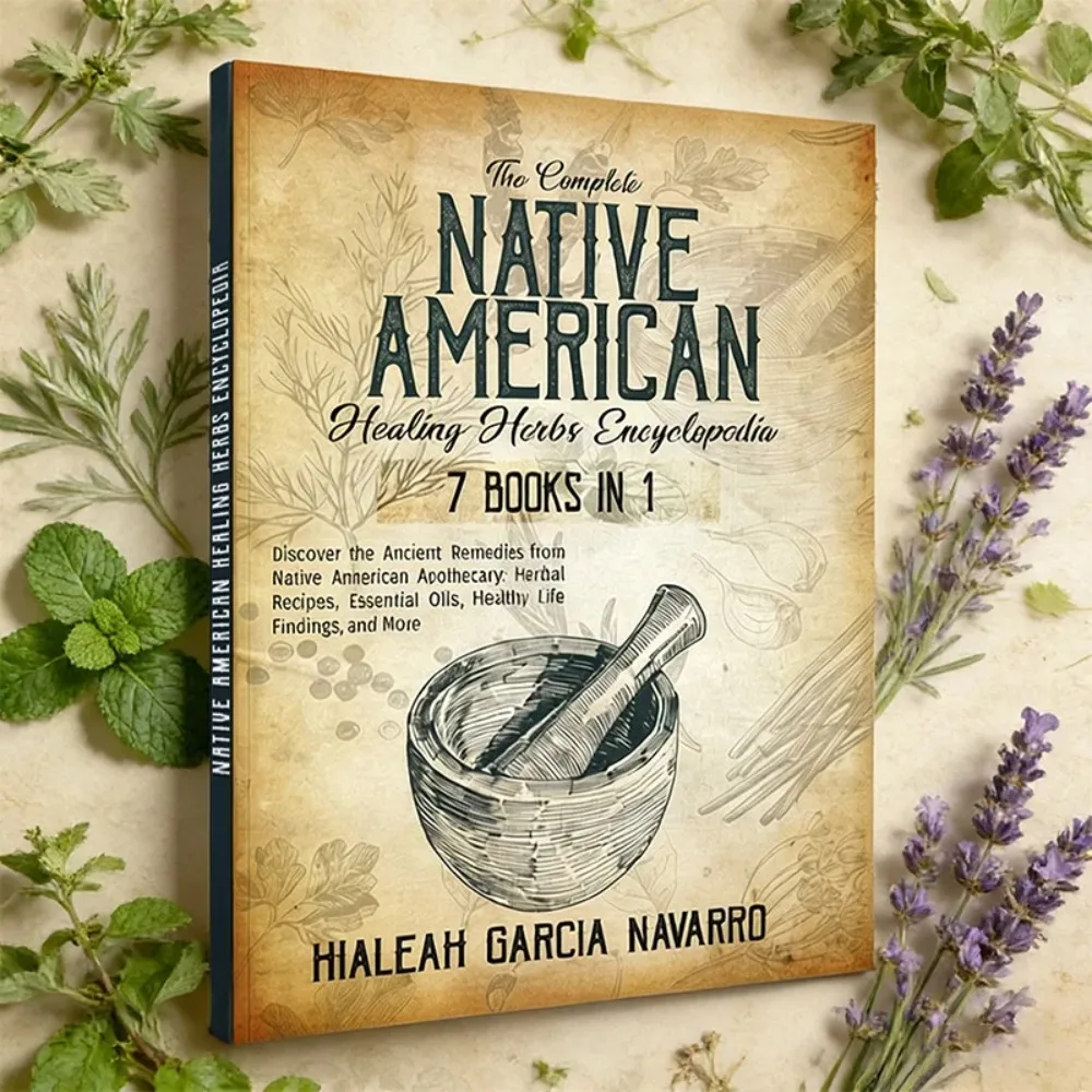 Complete Native American Herbal Medicine Encyclopedia: 7-in-1 Book with 100+ Herbs, Active Ingredients, Traditional Remedies, Hi