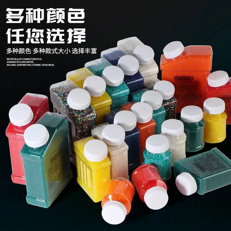 HOTHot 100000 7-8mm Blaster Pistola Gel Munizioni Per Pistola Glock Pistole Giocattolo Sfera D'acqua Perline Ak47 Gelblast M416