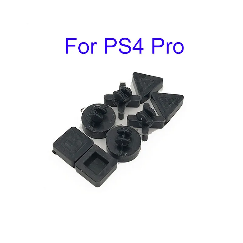 Silicon Bottom Rubber pads For PS4 pro Slim Console Host Back Rubber Feet Cover Replacement Part