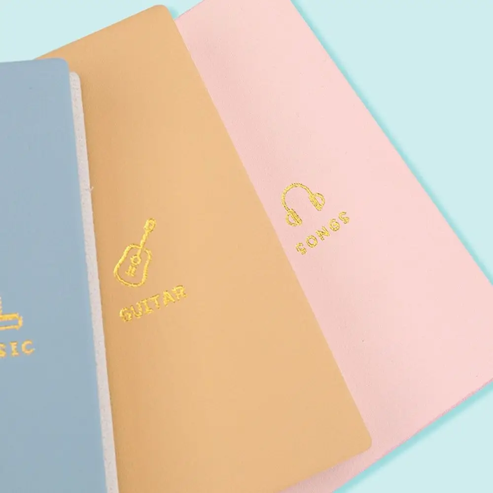 Protect Eye Paper Square Notebook Memo Notes Diary Pocket Notebook Thickening with PU Cover Journal Mini Notepad Back To School