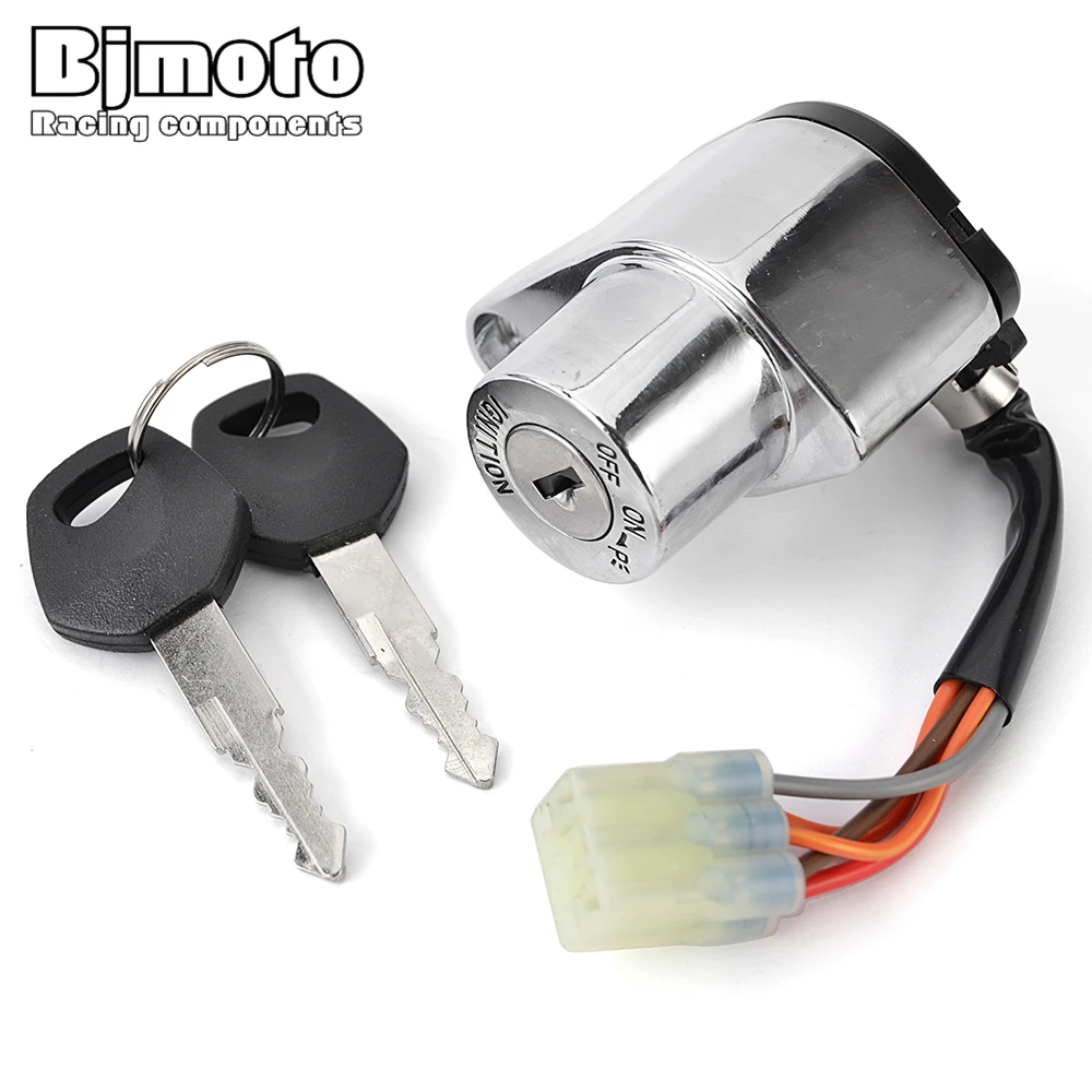 Motorcycle Ignition Switch with Key For Suzuki VL250 Intruder LC 2000-2012 VL1500 Boulevard C90 05-09 VZ800 Marauder 1997-2004 view 5