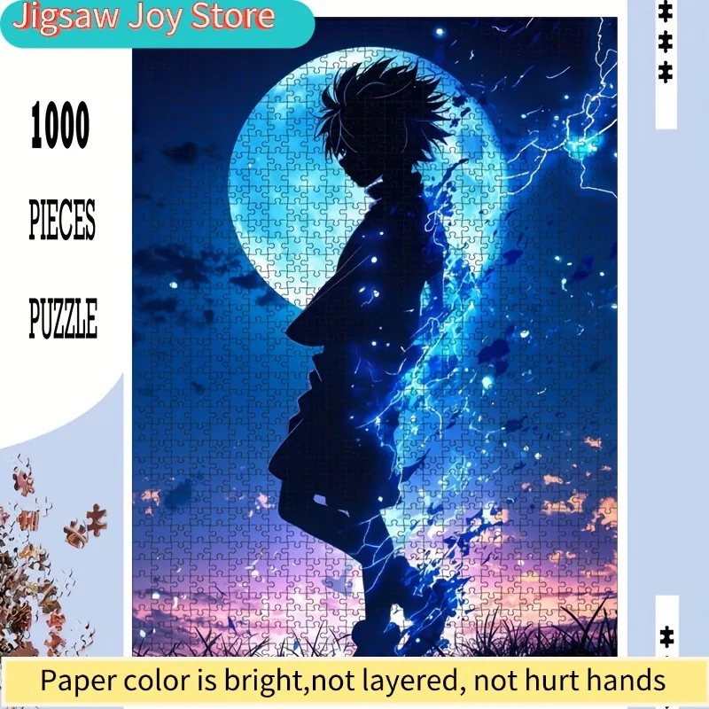 

1 Box of of Popular Anime Puzzles, 50*70 Cm/19.7*27.6 Inches, Brightly Colored Large Adult Puzzles, Fun, Home Decoration, Colo