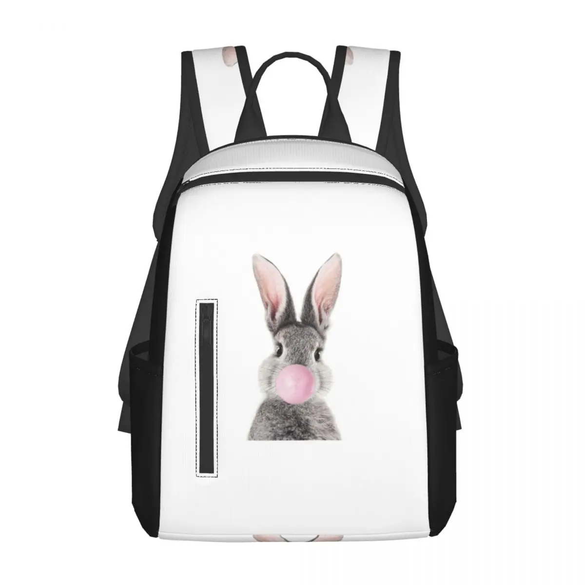 

Pink Rabbit (6) Backpack Daypack Kids BookBag School Bag Shoulder Bags for Men Women