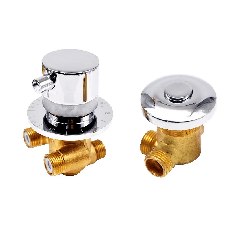 

4H thermostatic valve, shower room, bathtub, solar water mixing valve, surface rain water heater, temperature control valve
