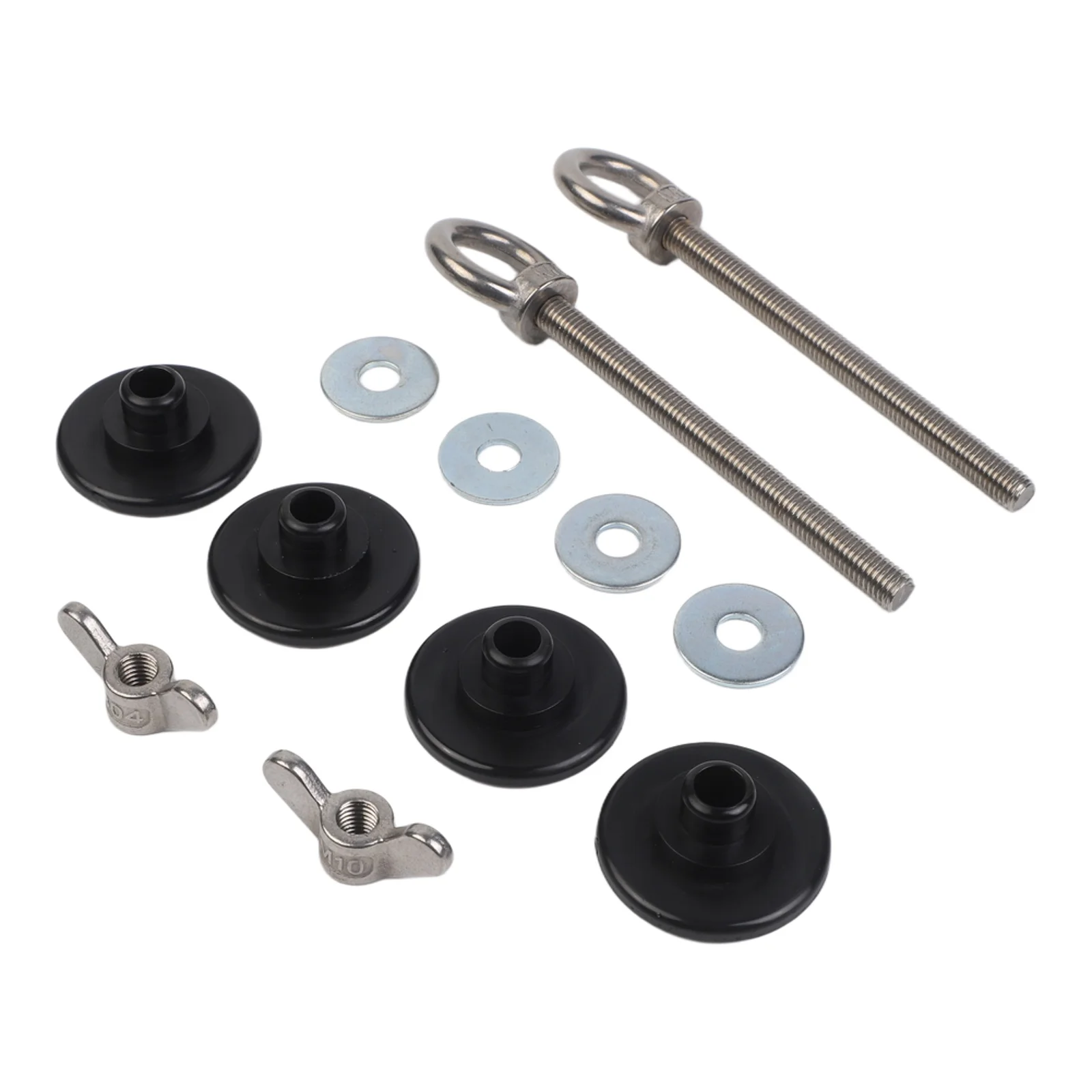 2pcs Resistance Band Peg High Position Pull-down Fixator With Variable Diameter Hole-Plug For Power Rack Machine Accessories