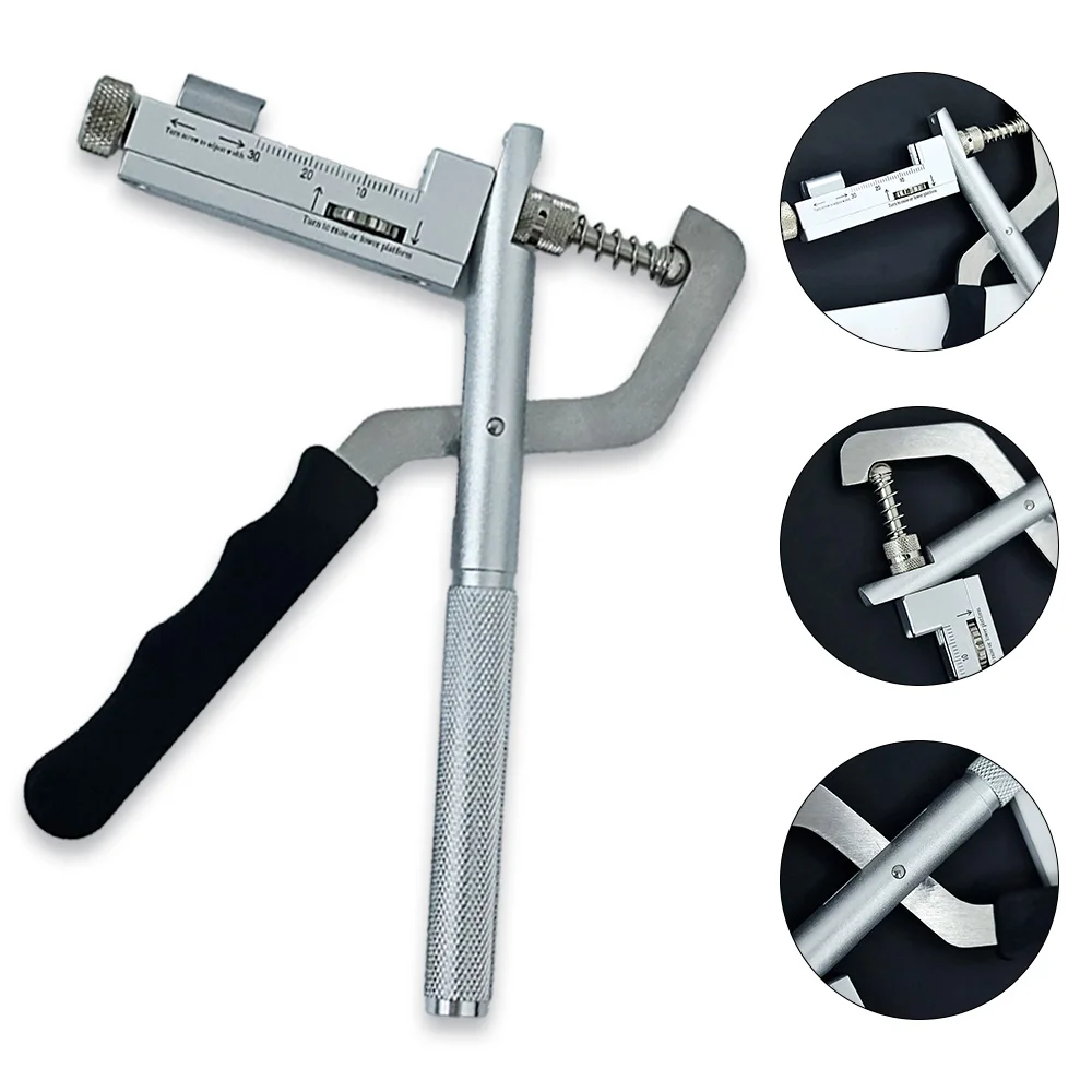 Профессиональный набор инструментов для пружинного стержня, ремешок для часов, плоскогубцы для снятия штифтов, набор для ремонта браслета с футляром для штифта для часовщика