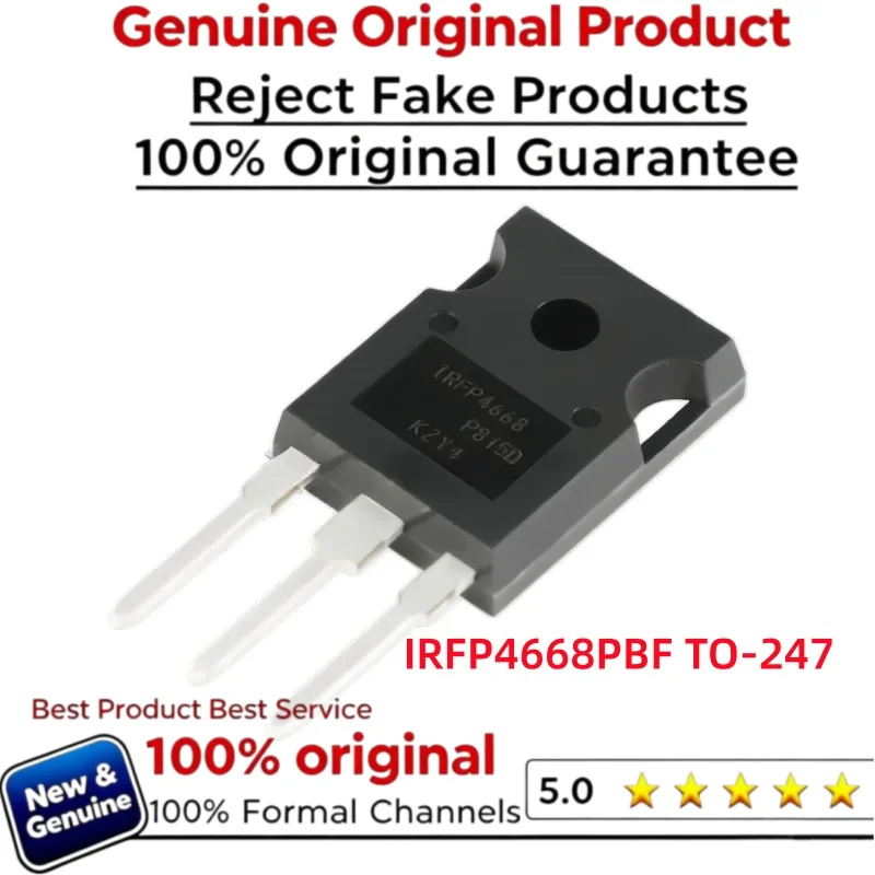 5-10-20PCS 100% New Imported Original IRFP4668 IRFP4668PBF High Power Field Effect N Channel 200V 130A TO-247