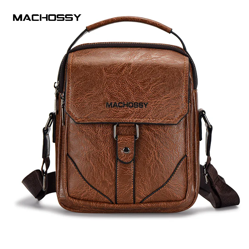 New Men\'s Bag PU Crossbody Bags for Men Messenger Bag Men New Designer Men\'s Shoulder Bags Male Handbags Top Handle bag