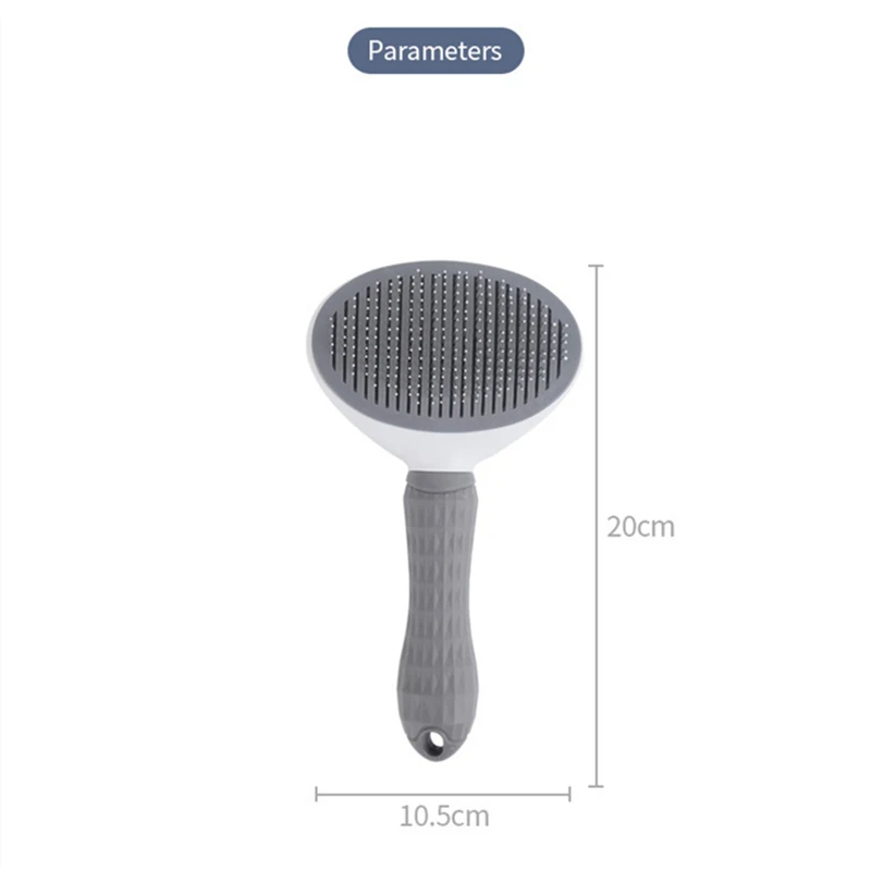 Pet Dog Hair Brush Cat Comb Grooming And Care Cat Brush Stainless Steel Comb For Long Hair Dogs Cleaning Pets Dogs Accessories