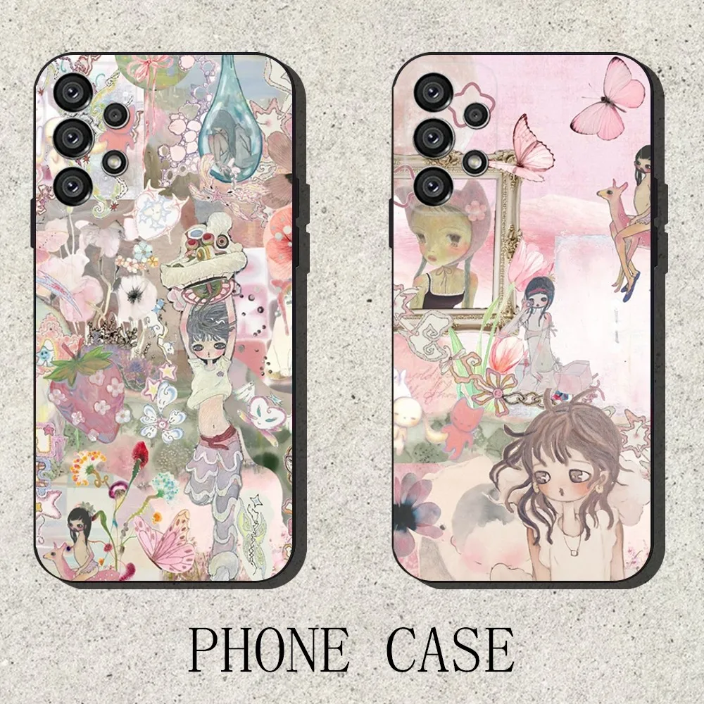 

aya takano art Phone Case For Samsung S25,S24,S21,S22,S23,S30,Ultra,S20,Plus,Fe,Lite,Note,10,9,5G Black Cover