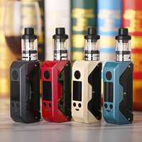 120W Smoke Vape Box Mod Electronic Cigarettes Kit 2000mah Battery 3ml Atomizer Adjustable Vaper Vaporizer Pen Ecig Vapor Vapes