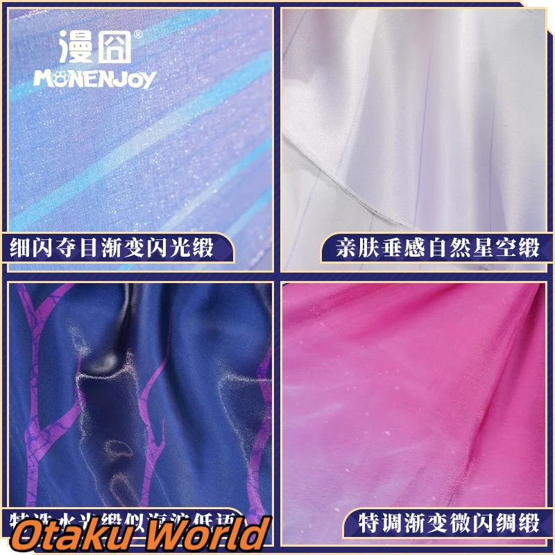 In stock Hysilens Cosplay Costume Mihoyo Game Honkai Star Rail Hysilens Role Play Clothing Halloween Party Costume