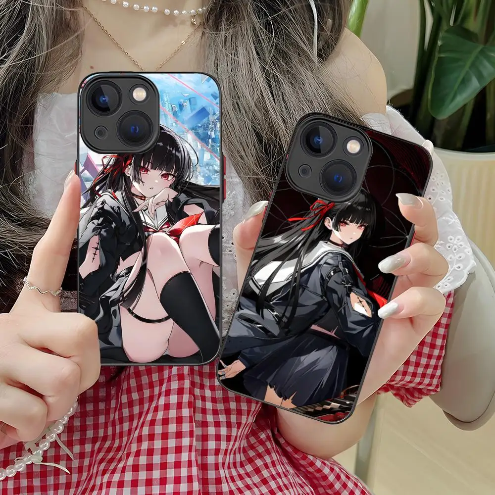 

Чехол для мобильного телефона Wuthering Waves Chisa для iPhone 17, 16, 15, 14, 13, 12, 11 X XR XS 8 7 Air Pro Max Plus Mini, силиконовый чехол