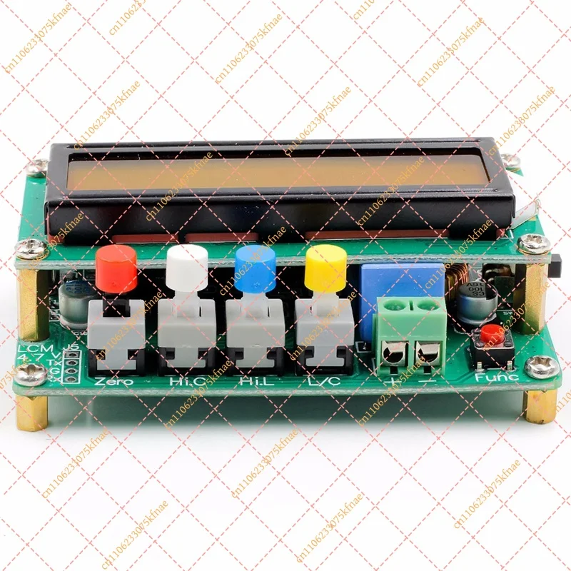 LC100-A Digital L/C Meter & Capacitor Tester | High Precision Inductance & Capacitance Multimeter (1pF-100mF, 1uH-100H)