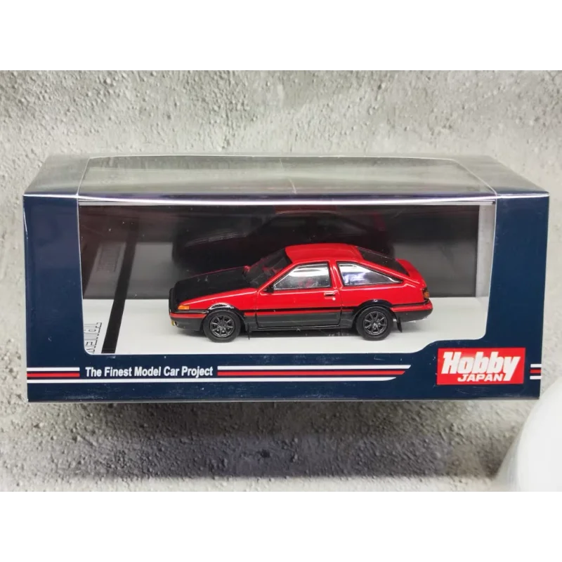 

Diecast HOBBYJAPAN 1/64 Scale Toyota AE86 Jumping Light Multiple Alloy Car Models Collectible Toy Gift Souvenir Display Ornament