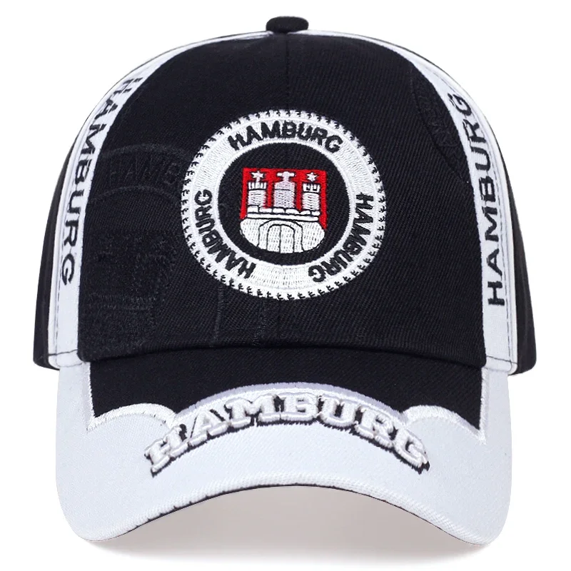 New Fashion Brand hat Hamburg Germany German Casual Baseball Cap men women Embroidered Adjustable hip hop Caps dad hats Gift