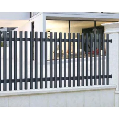 Slim Modern Style Outdoor Rustless Anti-pest And Anti-corrosion Backyard Decoration Aluminum Garden Fence Panels