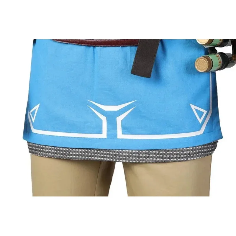Halloween Cosplay Zelda Cosplay Tears of the Kingdom Link Costume Mantello Uniforme Uomo Ragazzi Anime Gioco Festa Travestimento Set di vestiti