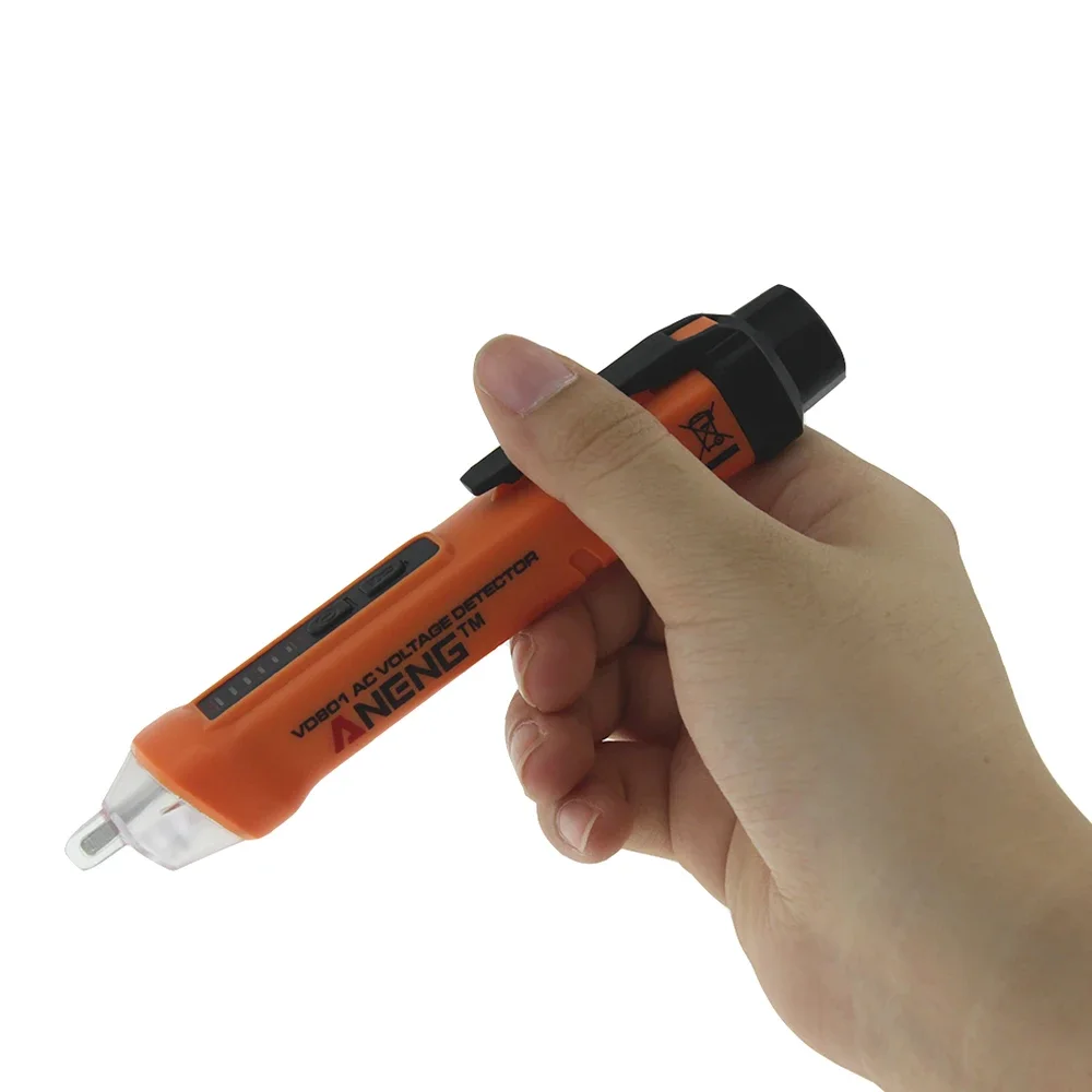 VD801 AC VOLTAGE DETECTOR 12 - 1000 V without contact voltage detector circuit electrical current tester pen tool