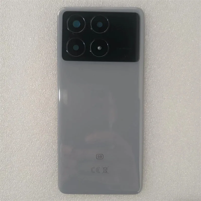 

Крышка батарейного отсека, задний чехол для Xiaomi Poco X6 Pro 2311DRK48G, задняя крышка с запасными частями для объектива камеры