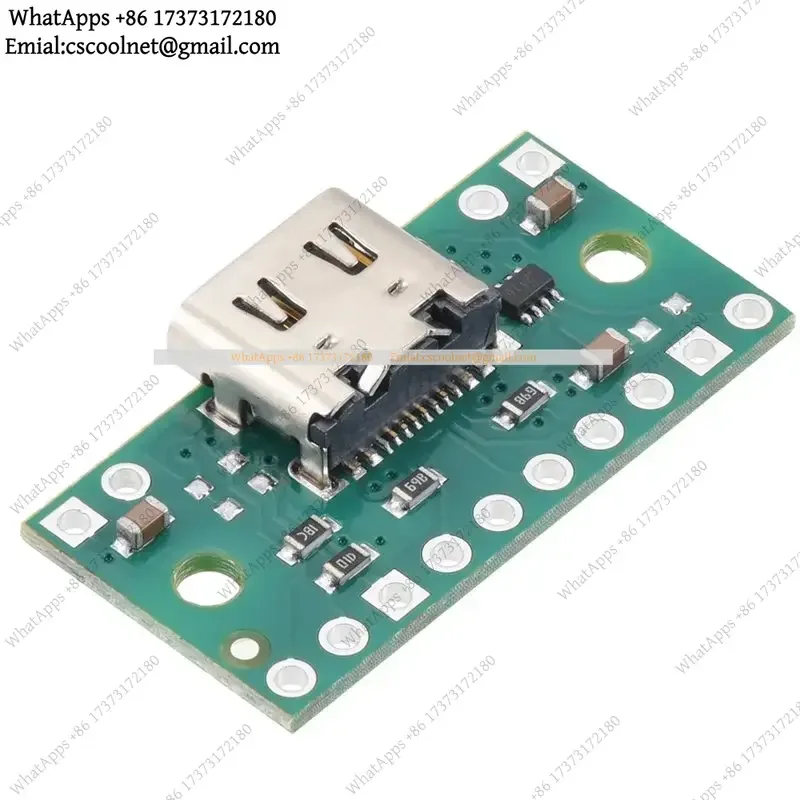 TPS2116 Power Multiplexer Module USB-C Connector Carrier Board Dual Input Automatic Power Switch 1.6V-5.5V