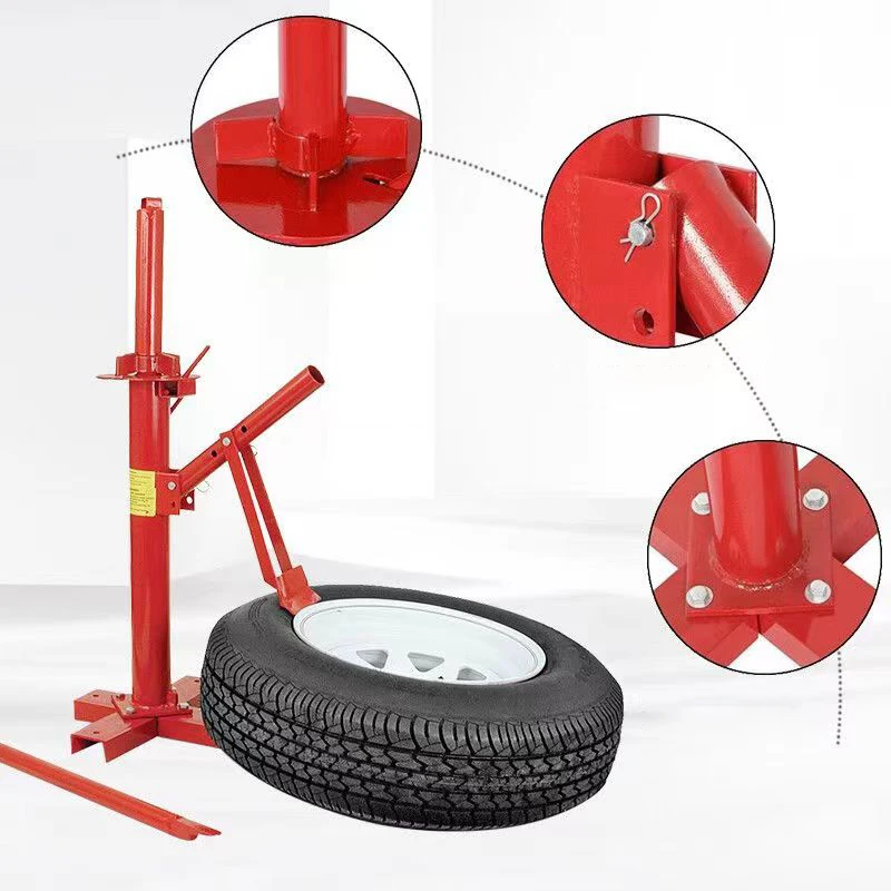 Car Tire Changer Demount Manual Portable Tire Changing Machine Tool Tire Changer Dismantling Machine Manual Tyre Stripper