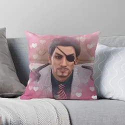 MajiLove - Goro Majima Yakuza Throw Pillow Christmas Pillow Covers Cusions Cover