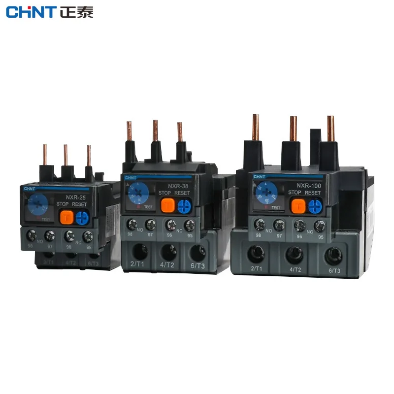 CHINT Relay NXR-25 0.63~1A-17-25A NXR-38 23A-32A-30A-40A  NXR-100 80A-100A Thermal Overload Relay for NXC series AC Contactor