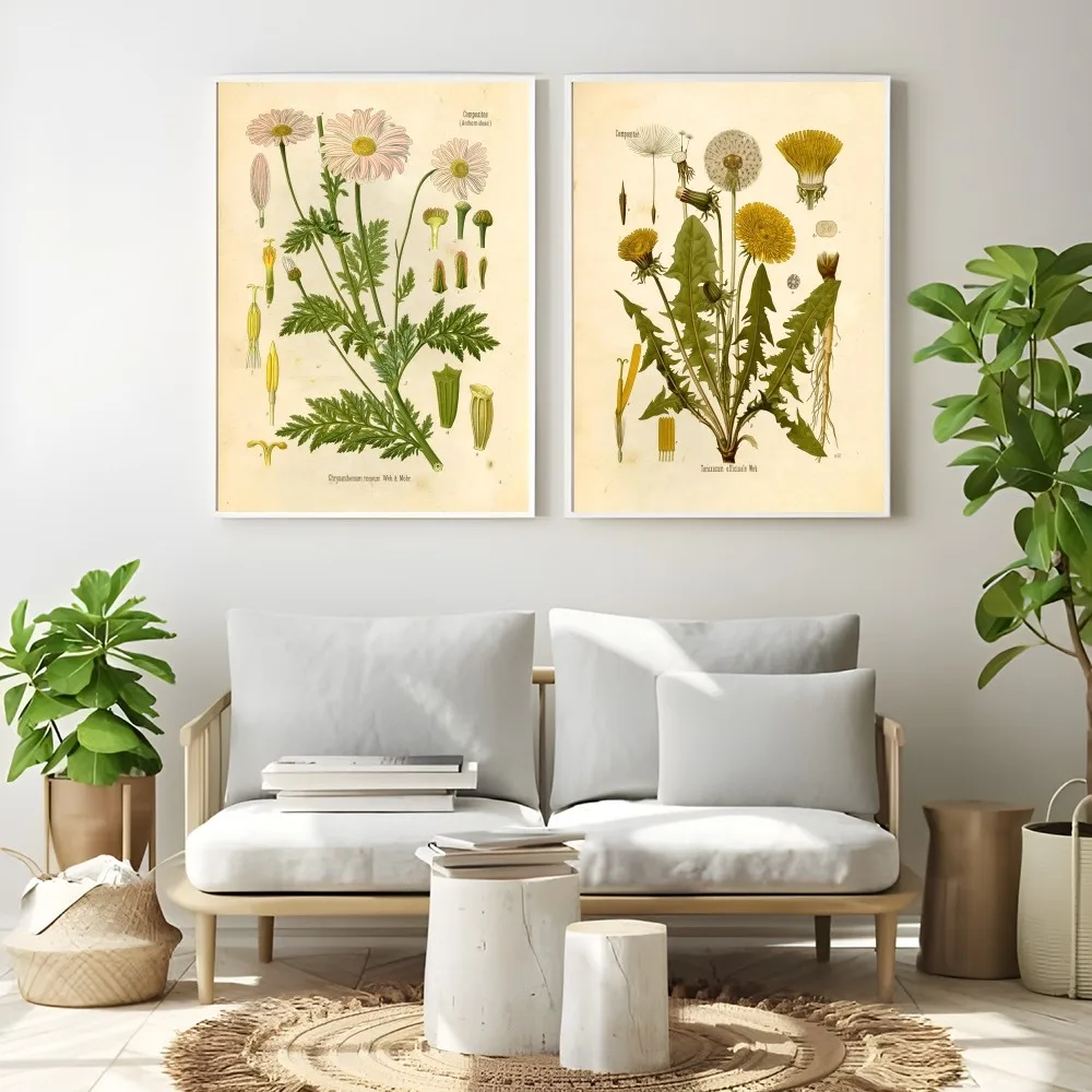 A-Alice In B-Borderland Vintage Plant HD 4K DIY  Poster Prints Perfect Design Nordic Modern Home Decor Gift Quality Goods