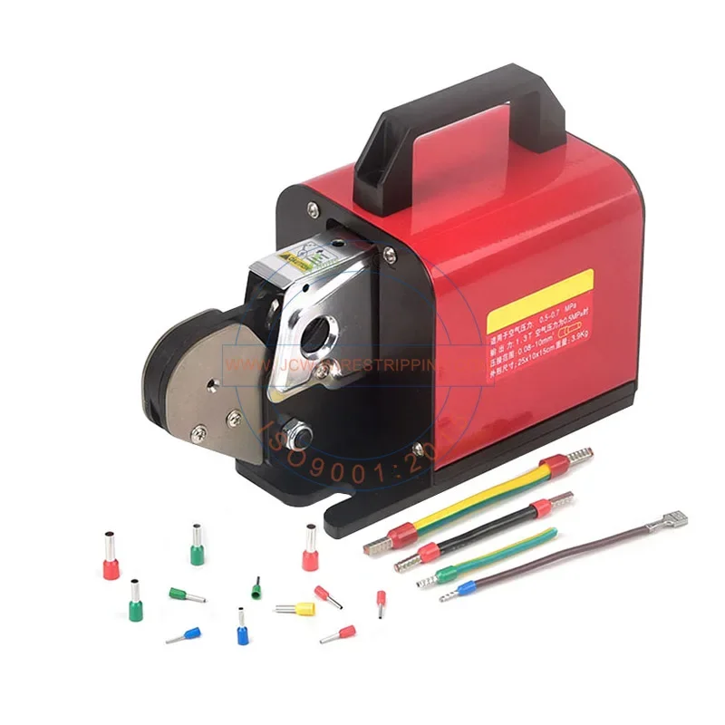 JCW-320S Hand air terminal crimping machine pneumatic pressing machine square profile terminal crimp tool