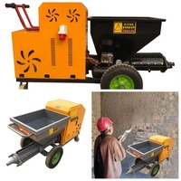 Mortar Plaster Spraying Machine Cement Mixer Spray Gun for Walls & Ceilings High-Quality Construction Equipment Factory Price
