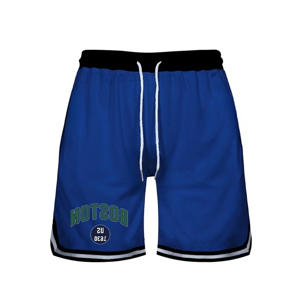 

Мужские спортивные шорты для фитнеса, повседневные дышащие короткие шорты для баскетбола, быстросохнущие шорты для спортзала, летние шорты для мужчин