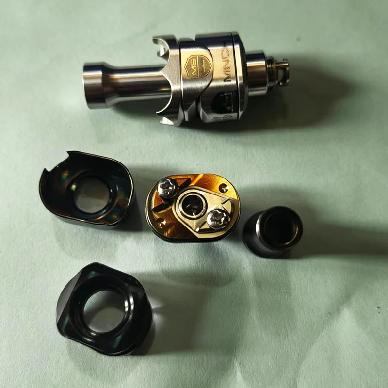 YFTK Monarchy MOBB MS RBA 316SS 4 Hava Pimli 2.5/3/3.5/4mm Asa Tipi RBA Köprüsü Billet BB Boro Tank Mod yedek parçaları için