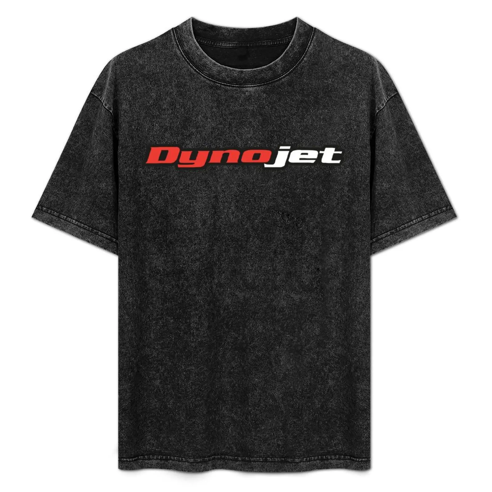 Camiseta Dynojet de talla grande, camiseta informal de verano