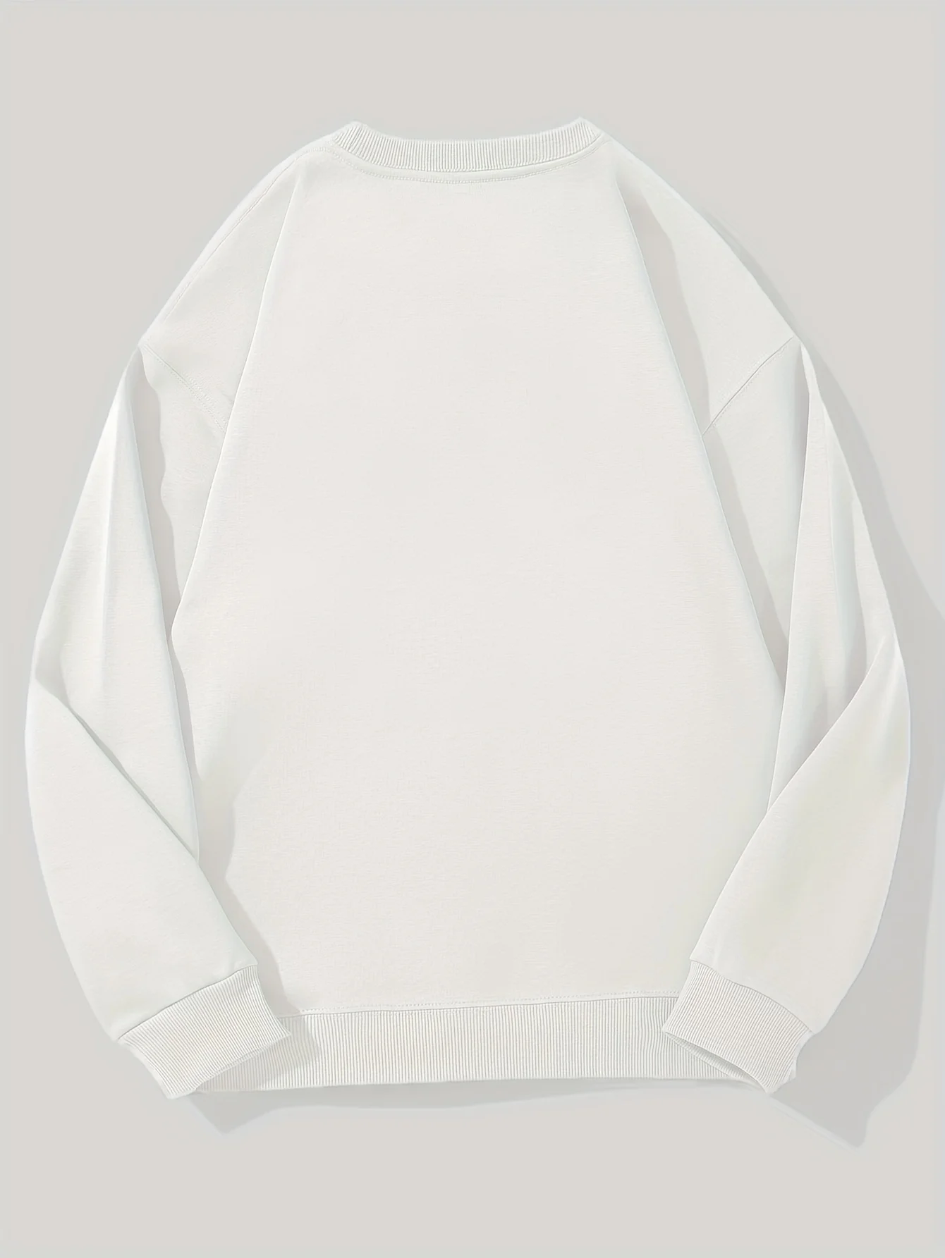 الرجال مضحك خربش أبي الجرافيك البلوز خربش حروف فضفاضة تناسب عارضة السترة جولة الرقبة طويلة الأكمام سترة #4