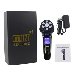 Hifu High Frequency Face Skin Lifting Rejuvenation Photon Theory EMS Microcurrent Anti-aging Facial Tightening Massager Machine