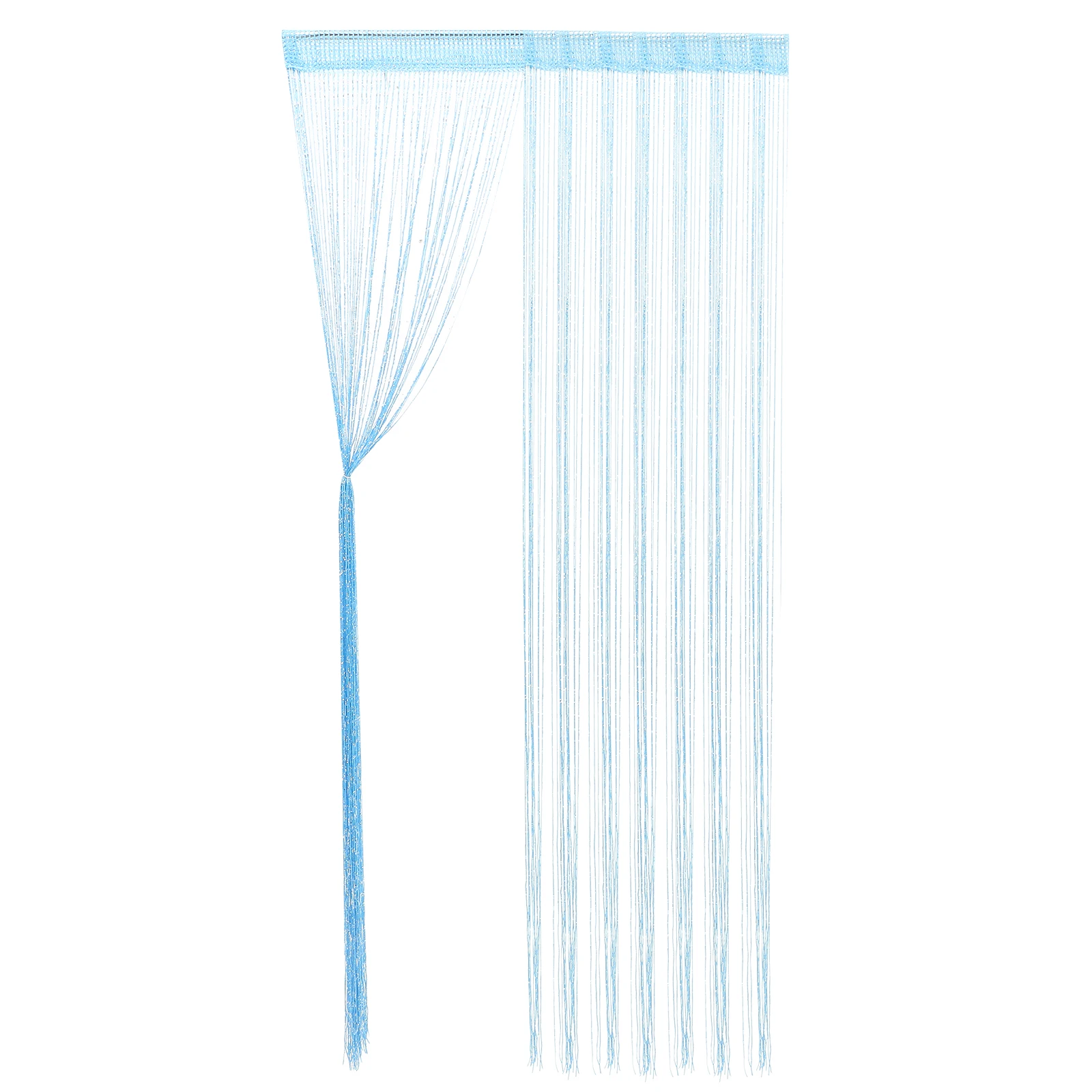 

2Pcs Door String Curtain Panel Room Divider Tassel Decorative Home Window Adornment String Curtains for Doorways
