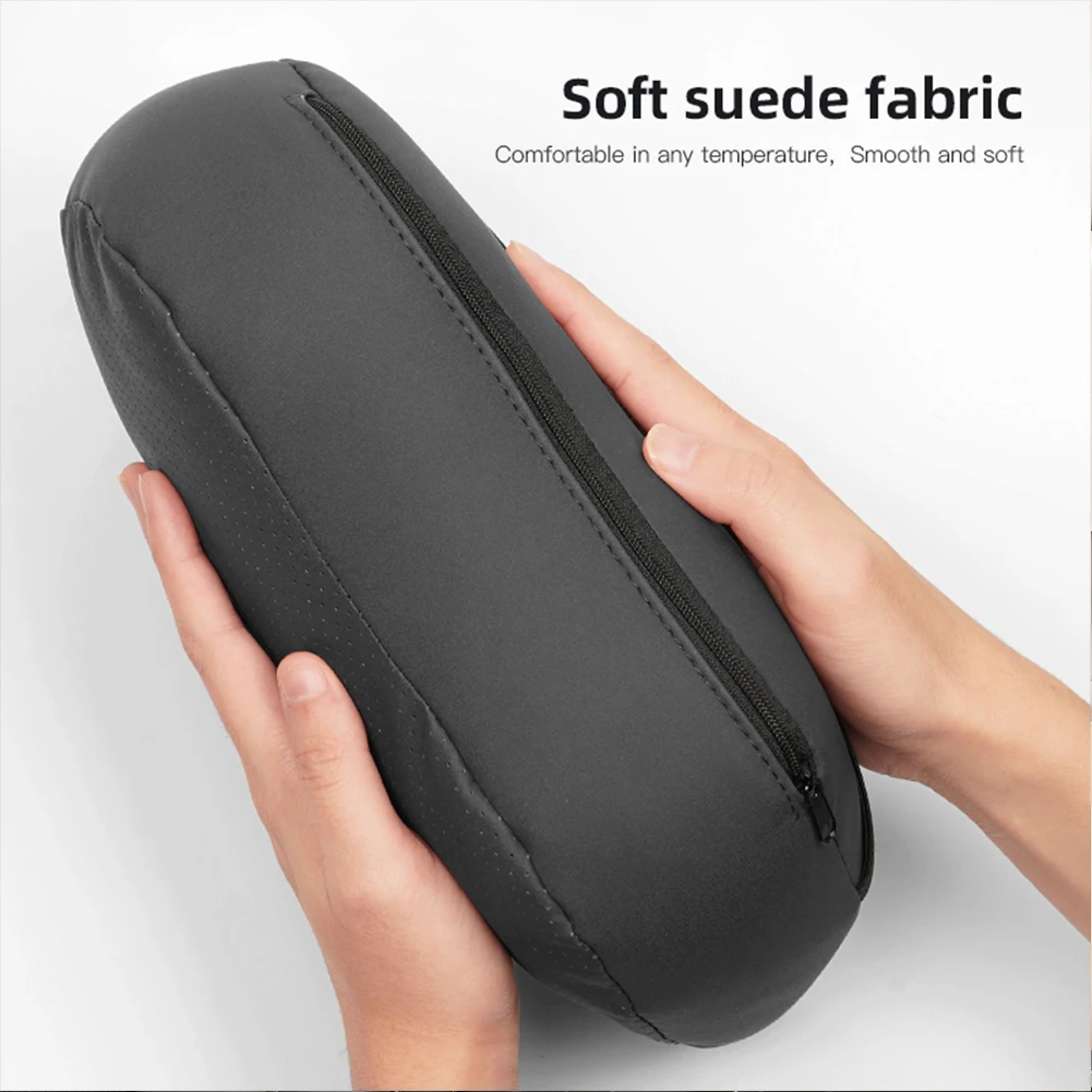 Car Seat Safety Headrest Pad Auto Emblem Neck Pillow For VW Golf T‑Roc Tiguan Polo ID.4 ID.7 Passat T‑Cross Taigo Atlas Beetle - view 5