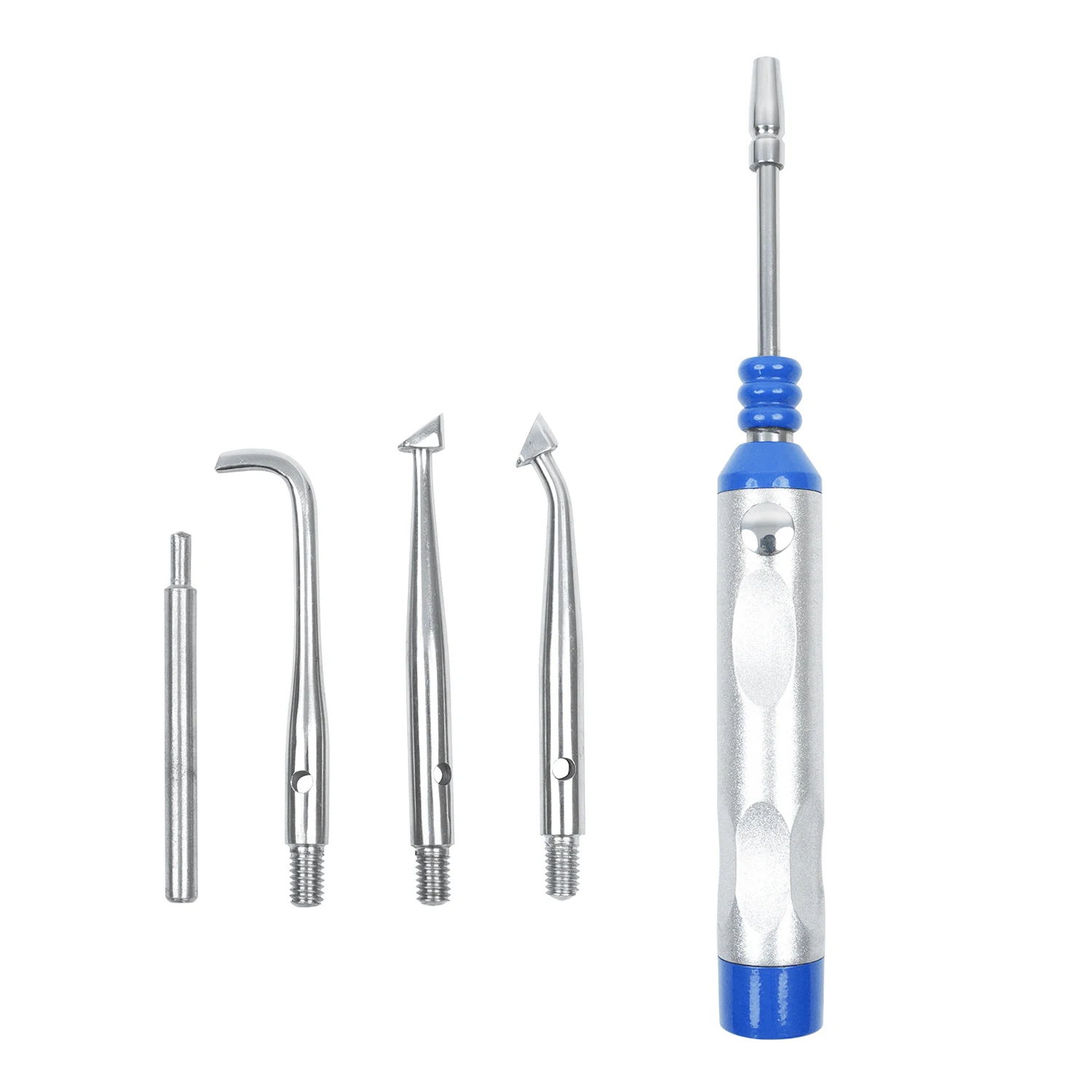 JOALNT Automatic Crown Remover Kit Adjustable 4 Shifts Stainless Steel Crown Teeth Restoration Removal Tools