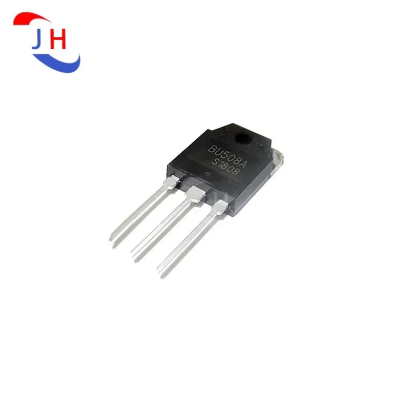 1/2/5PCS New BU508A BU508 TO-3P power switch tube 8A 700V ultrasonic triode BU508